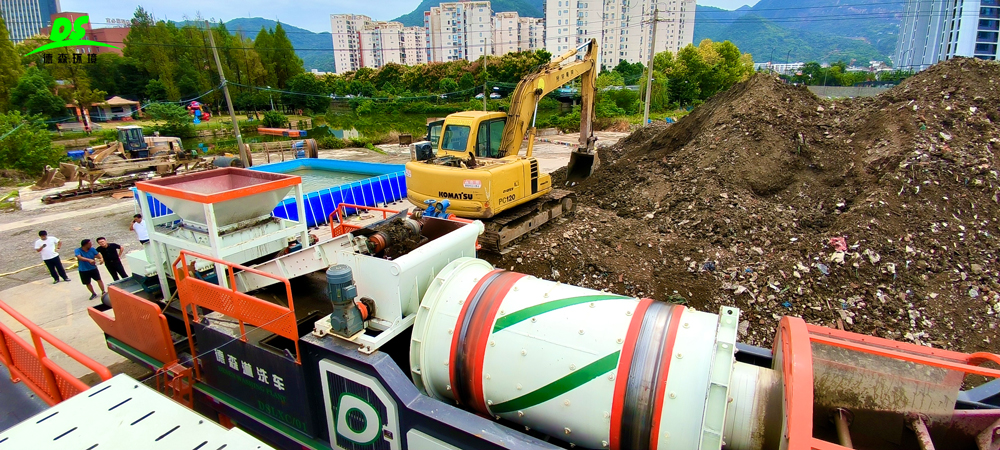 移動修復力量，重塑礦山生態——德森環境移動式土壤淋洗設備的礦山治理解決方案